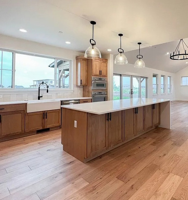 Open-Concept Kitchen Floor Plan Upgrade